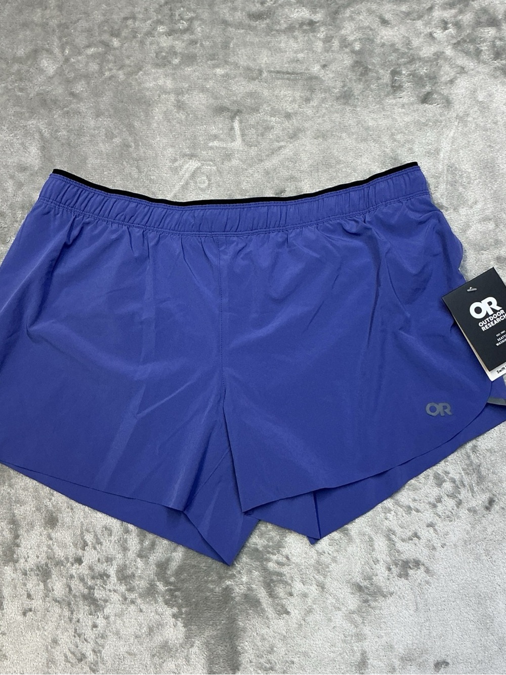 Outdoor Research  Swift Lite Shorts 4” Inseam  Womens Large Galactic Running NWT